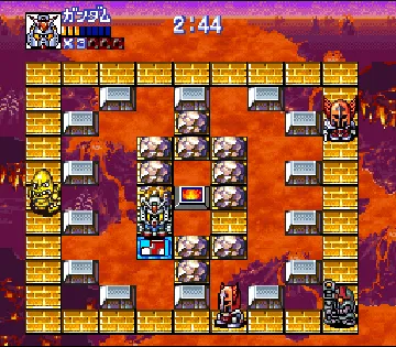 Super Tekkyuu Fight! (Japan) screen shot game playing